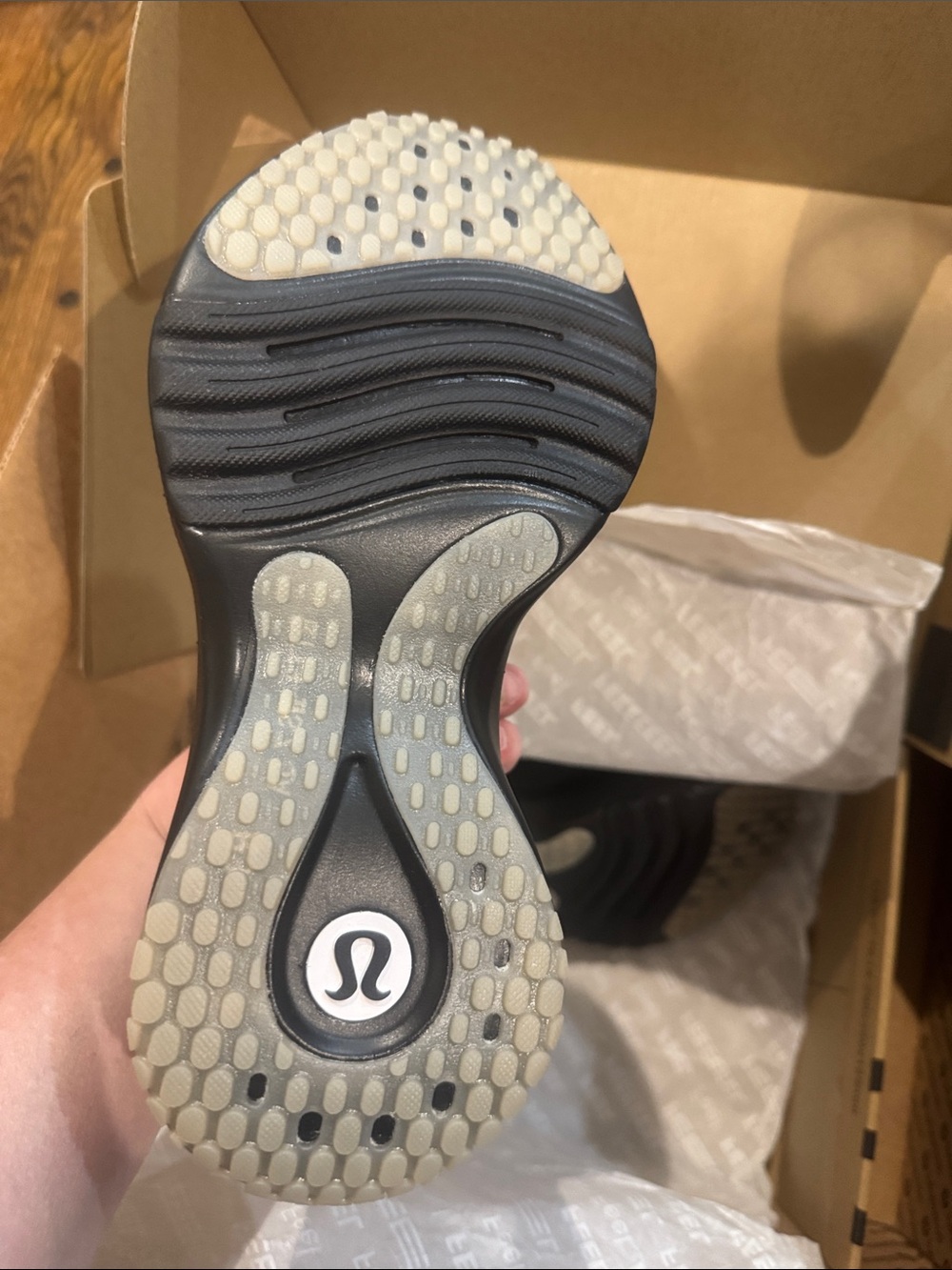 Lululemon/Women’s Chargefeel 3 Workout Shoe/Black/Grey/White/US size 7.5/NIB/NEW - Picture 16 of 16